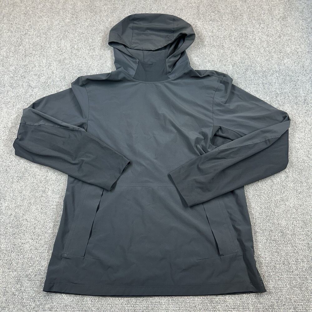 Lululemon Women’s Size S Gray Hooded Pullover Jacket Windbreaker Stretch Top